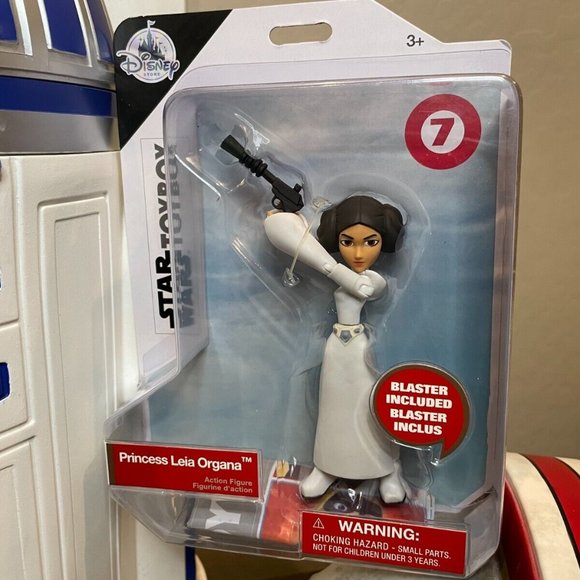Disney Star Wars Toybox Princess Leia Organa Action Figure T-242 A New Hope - Picture 1 of 4